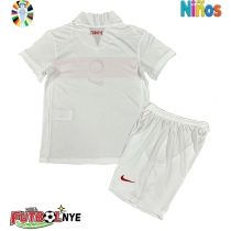 Camiseta Turkey Primera Equipación para niños Eurocopa 2024 manga corta (+ pantalones cortos)